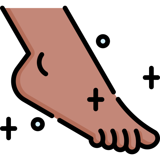 Feet Selected Menu Icon